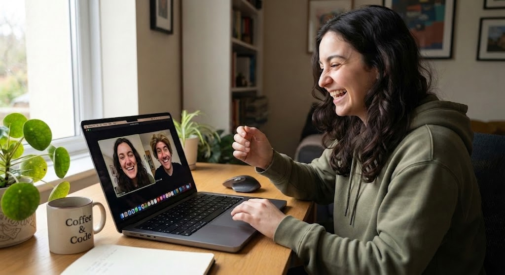 Video calling from home